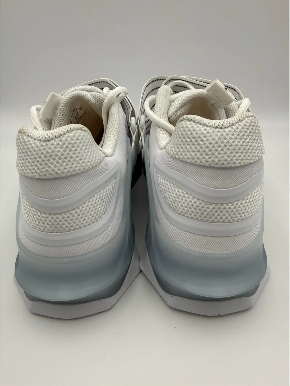 Nike Savaleos Weightlifting Mens Size 13 Shoes Gym Workout White Black NWOB